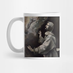 Saint Francis Receiving the Stigmata by El Greco Mug